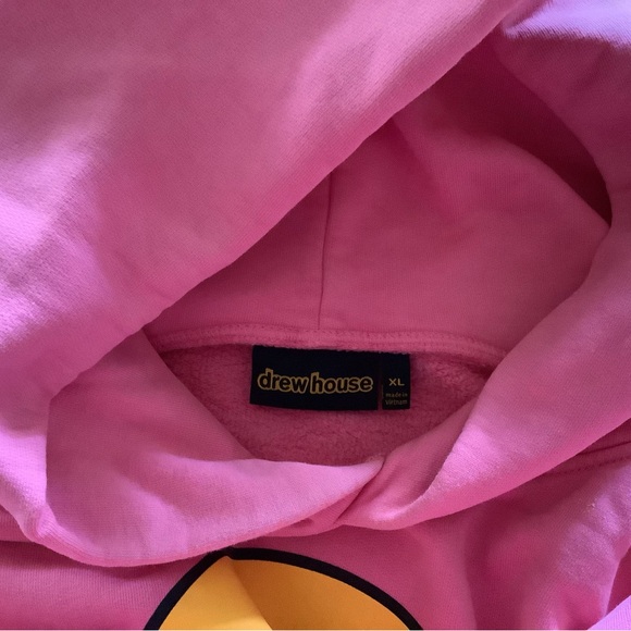 Hot pink drew hoodie size X-large - Picture 4 of 4